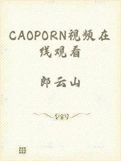 CAOPORN视频在线观看