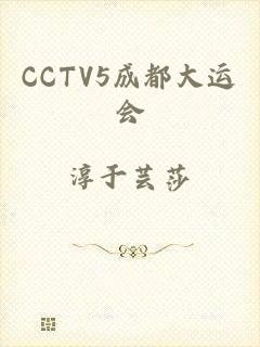 CCTV5成都大运会
