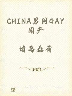 CHINA男同GAY国产
