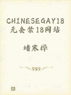 CHINESEGAY18无套禁18网站