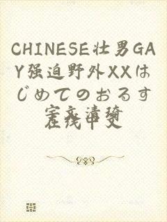 CHINESE壮男GAY强迫野外XXはじめてのおるす在线中文