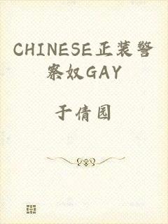 CHINESE正装警察奴GAY