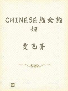 CHINESE熟女熟妇