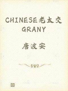 CHINESE老太交GRANY