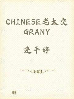 CHINESE老太交GRANY