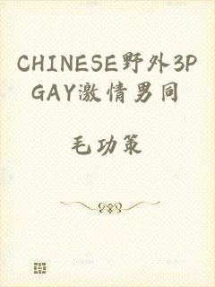 CHINESE野外3PGAY激情男同