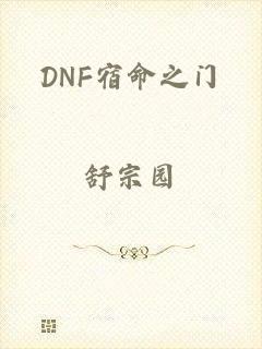 DNF宿命之门