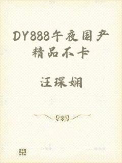 DY888午夜国产精品不卡