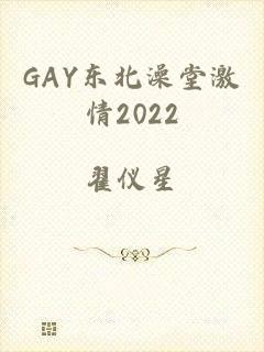 GAY东北澡堂激情2022