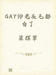 GAY帅老头毛都白了