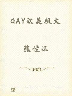 GAY欧美粗大