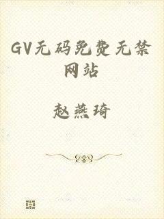 GV无码免费无禁网站