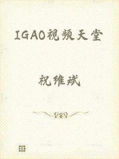 IGAO视频天堂