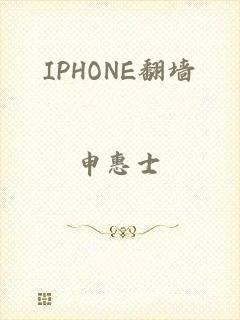 IPHONE翻墙