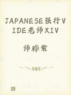 JAPANESE强行VIDE老师XIV