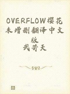 OVERFLOW樱花未增删翻译中文版