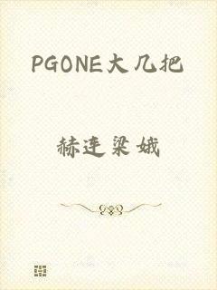 PGONE大几把