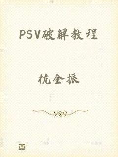 PSV破解教程