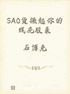 SAO货撅起你的贱屁股来