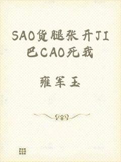 SAO货腿张开JI巴CAO死我