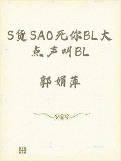 S货SAO死你BL大点声叫BL