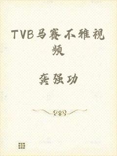 TVB马赛不雅视频