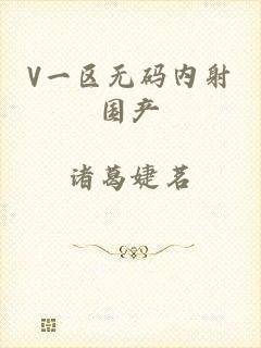 V一区无码内射国产