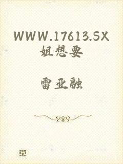 WWW.17613.SX姐想要
