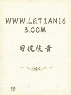 WWW.LETIAN163.COM