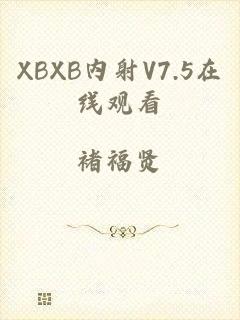 XBXB内射V7.5在线观看