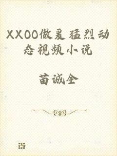 XXOO做爰猛烈动态视频小说