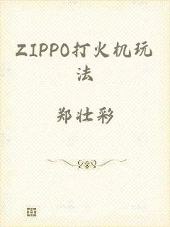 ZIPPO打火机玩法