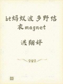 bt蚂蚁波多野结衣magnet