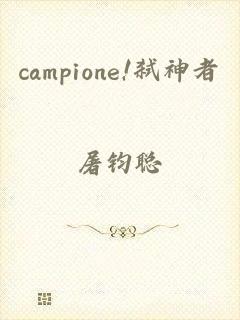 campione!弑神者