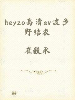 heyzo高清av波多野结衣