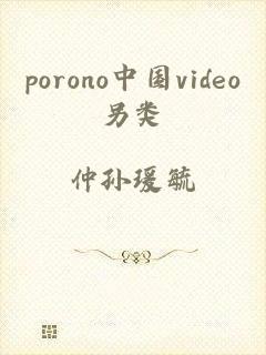 porono中国video另类