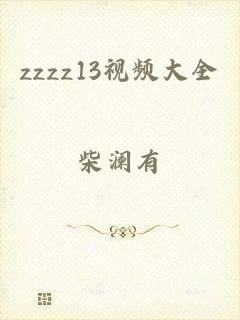 zzzz13视频大全