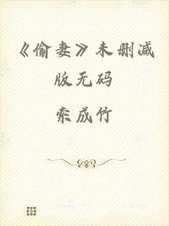 《偷妻》未删减版无码