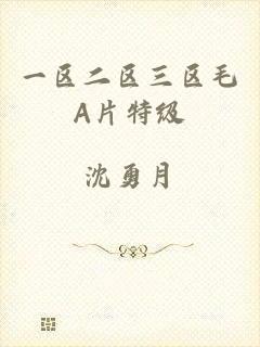 一区二区三区毛A片特级