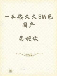 一本热久久SM色国产