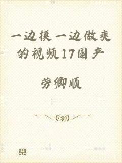 一边摸一边做爽的视频17国产