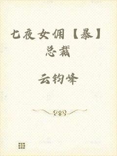 七夜女佣【暴】总裁