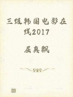 三级韩国电影在线2017