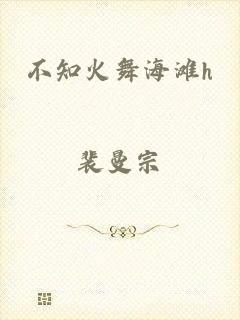不知火舞海滩h