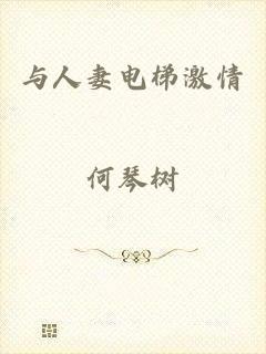 与人妻电梯激情