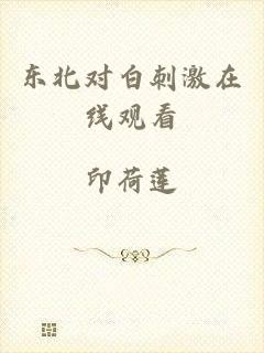 东北对白刺激在线观看