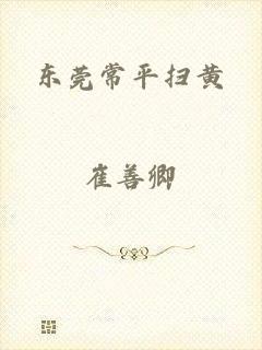 东莞常平扫黄