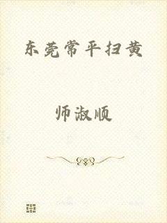 东莞常平扫黄