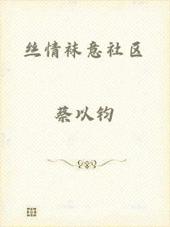丝情袜意社区