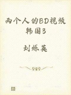 两个人的BD视频韩国3